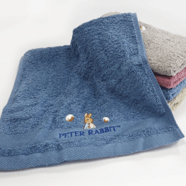 彼得兔歐風精繡童巾