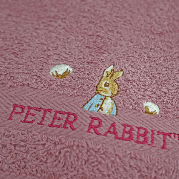 彼得兔歐風精繡童巾